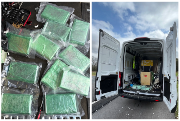 Cocaine seized by OALE