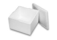 Styrofoam containter